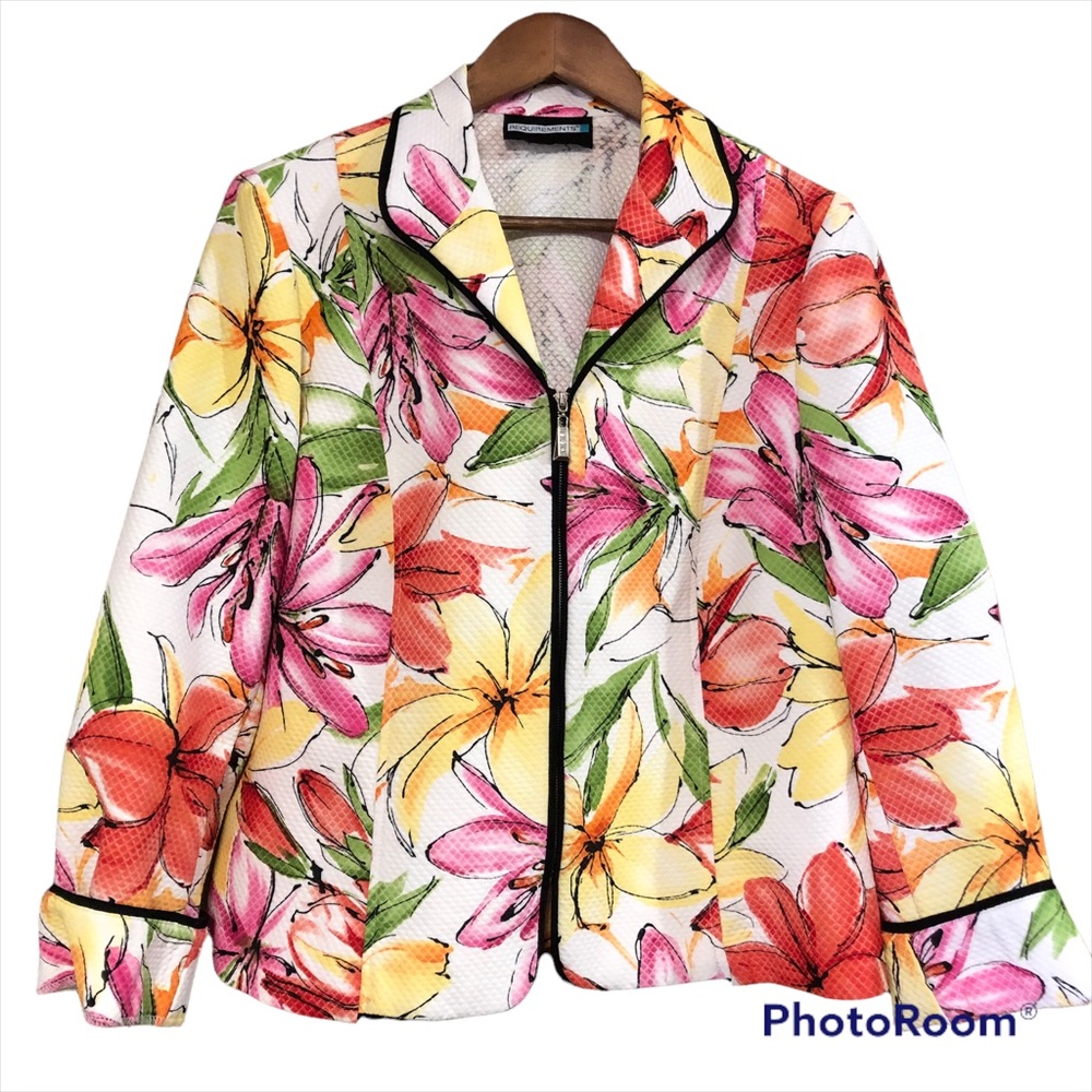 Requirements Floral Blazer Size 12
